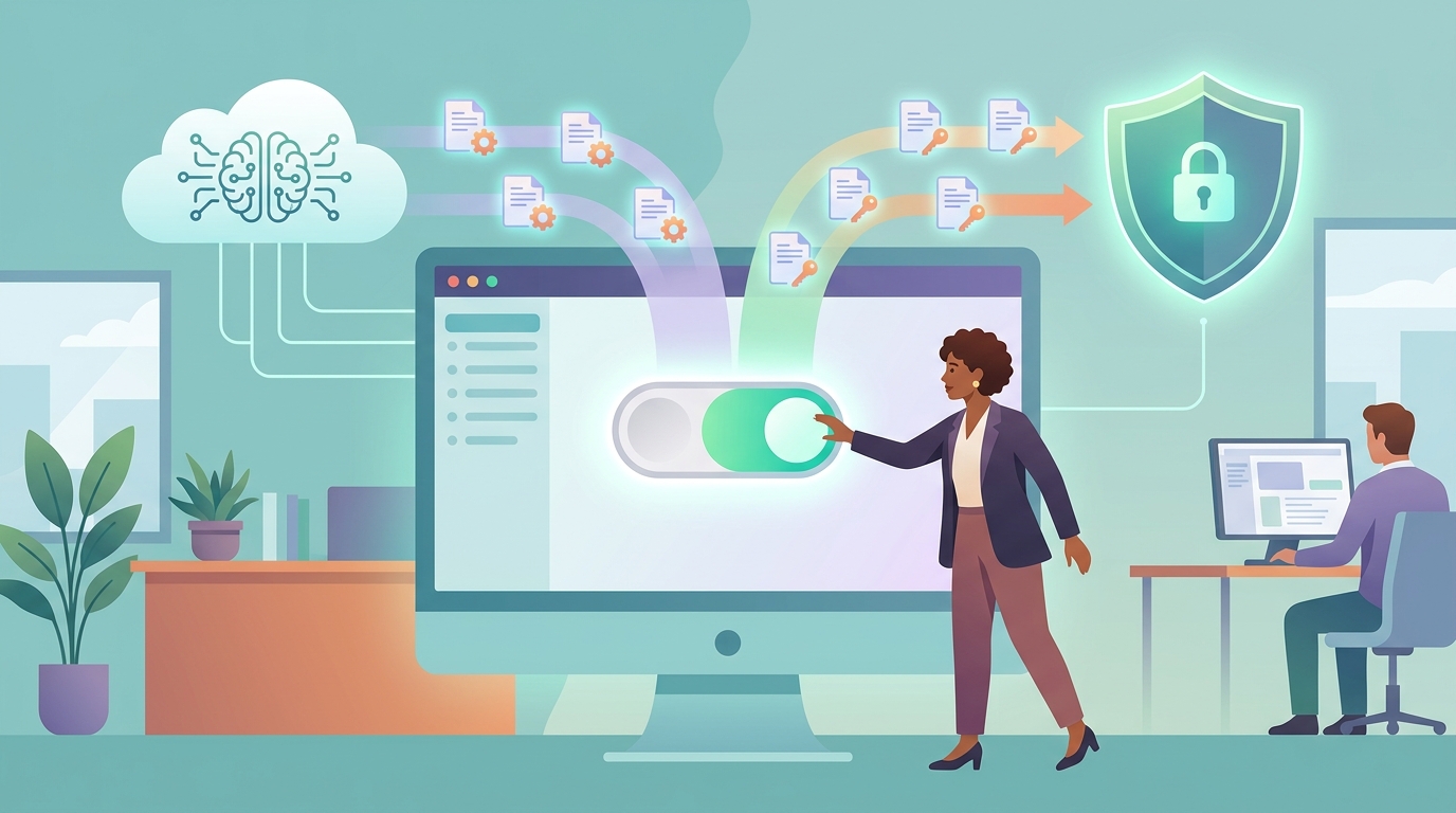 The 30-Second AI Setting That Protects Your Small Business Data