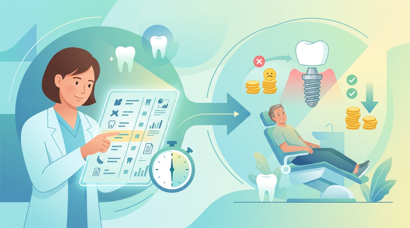 Dentists Use This 30 Second Check To Drop Implant Bills